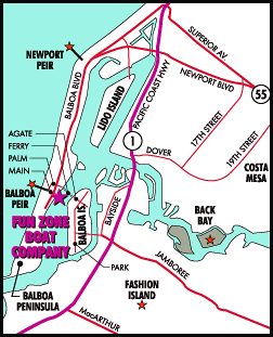 The Fun Zone Boat Company - Located on Balboa Pier, Newport Califonia